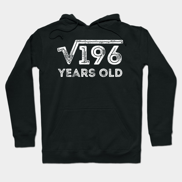 Square Root of 196 Years Old (14th birthday)